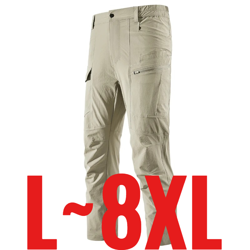 Outdoor Sport Hiking Pants - Artı Boyutu 8XL erkek Rahat Pantolon