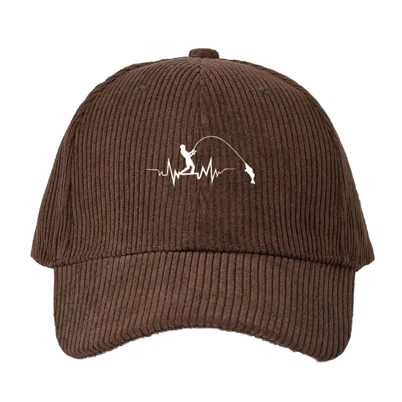 Outdoor Sport Hat - Özel Tasarım Kadife Beyzbol Şapkası, Erkek