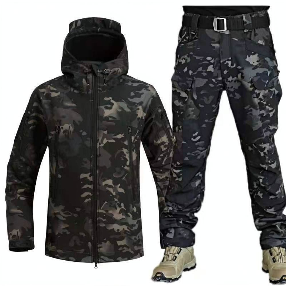 Kışlık Kamuflaj Softshell Takı - Outdoor Sport Hiking Pants incelemesi ve fiyatı
